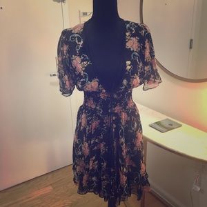 Nice flower dress!